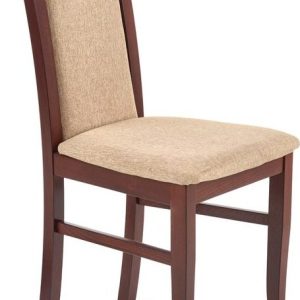 Halmar Jídelní židle Citrone, ořech/béžová