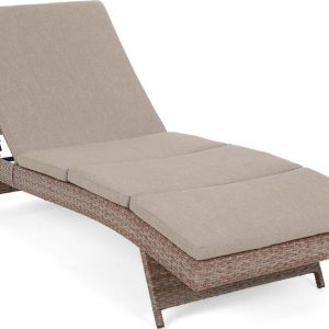 Home Garden Polohovatelné lehátko Bora Bora, ginger/hnědé