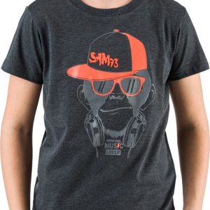 SAM 73 Chlapecké triko DEXTER Černá 116