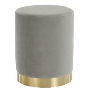 Tempo Kondela Sametový taburet Alaz