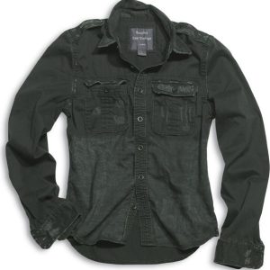 Surplus Košile Raw Vintage Shirt 1/1 černá S