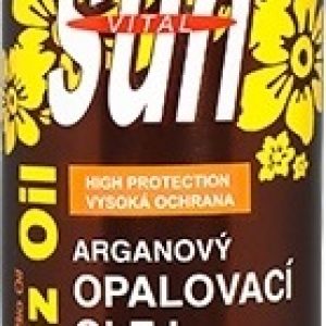 Vivaco Opalovací suchý olej s BIO arganovým olejem SUN VITAL Ochranný faktor: SPF 30