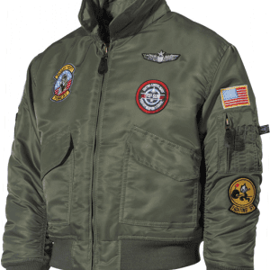 Bunda dětská CWU zelená S