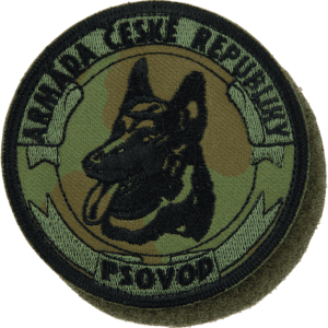 Nášivka: PSOVOD – znak AČR vz. 95 zelený