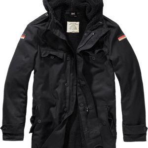 Brandit Bunda BW Parka Flag černá 50/L