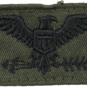 Nášivka: Hodnost US ARMY límcová Colonel – pravá olivová | černá