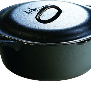 Litinový hrnec Lodge 6,6 l s poklicí