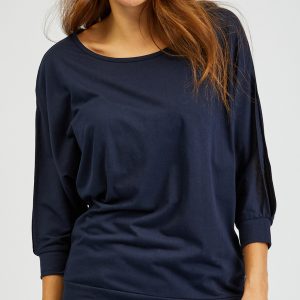 SAM 73 Dámské triko s 3/4 rukávem VIVIAN Modrá XS