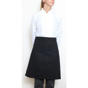 Dámská kuchařská zástěra nízká Profikuchař 100% bavlna – různé barvy bílá