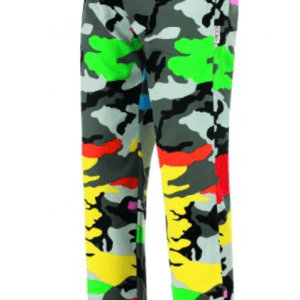 Kuchařské kalhoty EGOchef – Barevný maskáč, 100% bavlna L