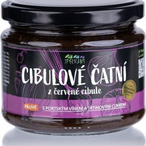 The Pelikans Čatní z červené cibule, pálivé – 250 g