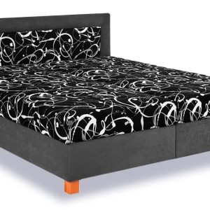 Čalouněná postel s úložným prostorem Jitka