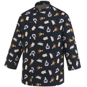 Kuchařský rondon EGOchef Puppies 100% bavlna – dlouhý rukáv L