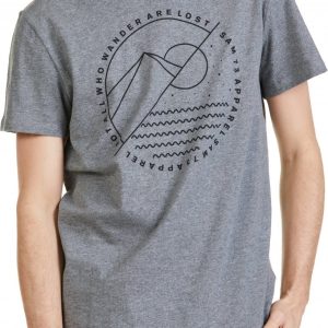 SAM 73 Pánské triko RALPH Šedá M