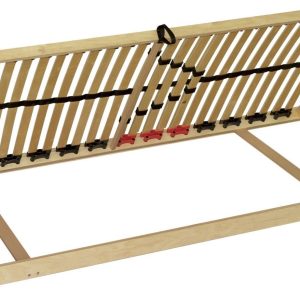 Vyklápěcí lamelový rošt Double BV –  boční výklop, 28 lamel