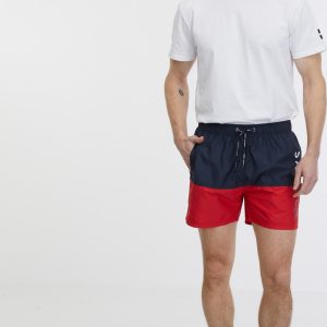 SAM 73 Pánské plavecké šortky EDUARDO Červená 3XL