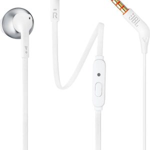 JBL T205 White Chrome