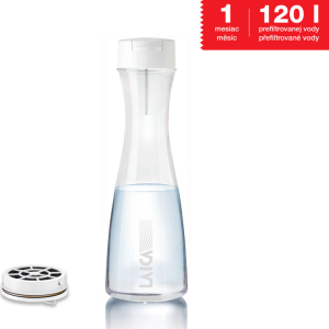 Laica Flow´n go GlaSSmart filtrační karafa B31AA, bílá
