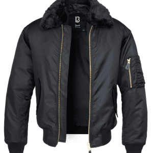 Brandit Bunda MA2 Fur Collar Jacket černá M