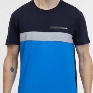 SAM 73 Pánské triko ERNESTO Modrá M