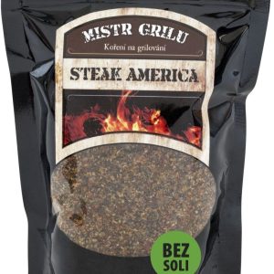 Grilovací koření Mistr grilu Steak America BEZ SOLI, 100 g