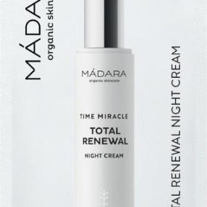 MÁDARA Obnovující noční krém, Time Miracle 2 ml