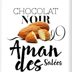 Dolfin Hořká čokoláda se solenými mandlemi 30 g