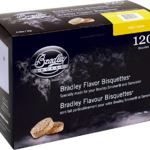 Bradley Smoker Udící briketky Olše – 120ks