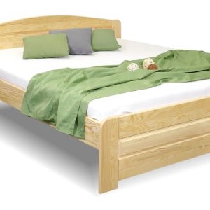 Postel dvoulůžko LADA, masiv borovice