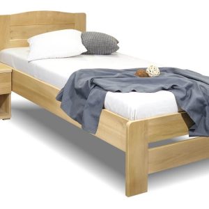 Postel jednolůžko Justina, masiv dub