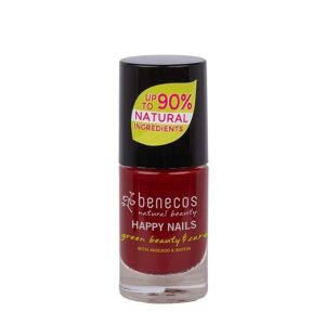Lak na nehty Cherry Red 8 Free Benecos 5 ml