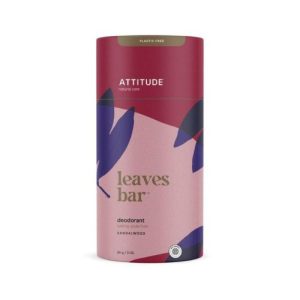 Přírodní tuhý deodorant ATTITUDE Leaves bar – s vůní santalového dřeva 85g