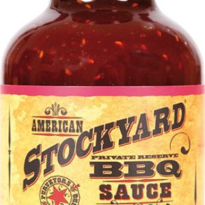 BBQ omáčka Stockyard Red Raspberry, 350 ml