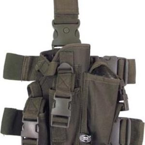 Pouzdro na zbraň – stehenní Import 2 pravé – olivové