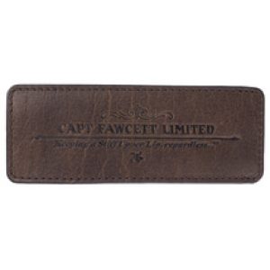 Captain Fawcett kožené pouzdro pro skládací hřeben na vousy