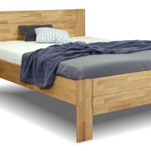 Zvýšená postel z masivu Trinity 2, masiv buk, 140×200