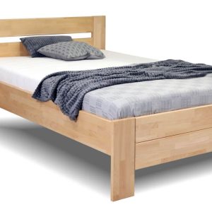 Zvýšená postel z masivu Trinity, masiv buk, 140×200