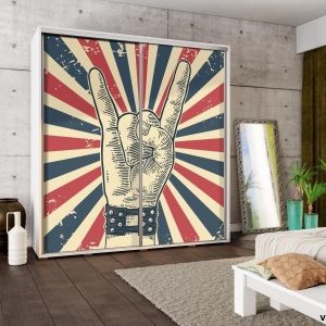 Maridex  skříň PENELOPA 205 vzor muzic  205/215/66