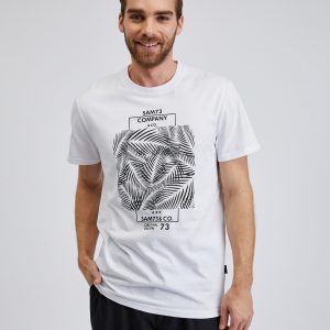 SAM 73 Pánské triko ALMANDIT Bílá 2XL