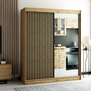 Abika  skříň LAMELO 2  180/200/62