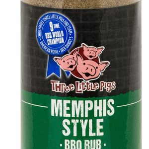 BBQ koření Three Little Pigs „Memphis-Style“, 177 g