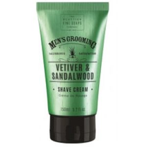 Scottish Fine Soaps Vetiver and Sandalwood krém na holení 150 ml