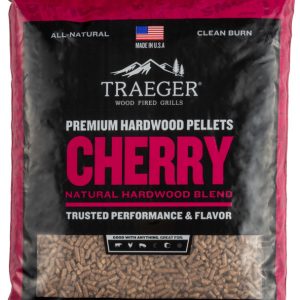 Dřevěné BBQ pelety Traeger – TŘEŠEŇ, 9 kg