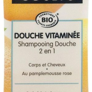 Coslys Sprchový šampon bez mýdla 2 v 1 na vlasy a tělo grep 8 ml