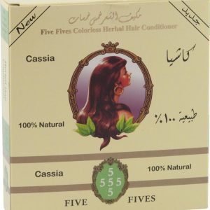 Five Fives Henna Lamda cassia, bezbarvý regenerační zábal 100 g