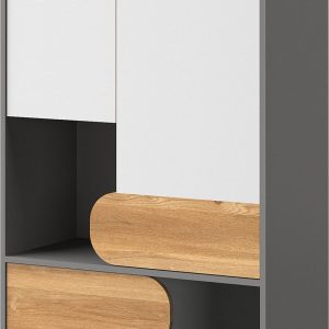 Dolmar Policová skříň CARINI CA2  80/189,5/38