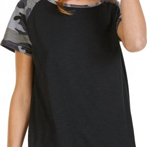 SAM 73 Dámské triko ROSE Černá XS