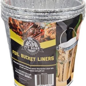 Jednorázová aluminium vložka do kbelíku peletového grilu Pit Boss, 6 ks