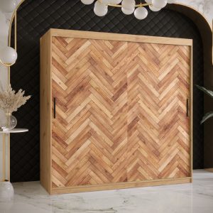 Abika  skříň PARKIET 1  180/200/62 barevné provedení