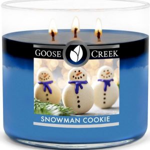 Goose Creek – Sušenka pro sněhuláka Aromatická svíčka ve skle 411 g